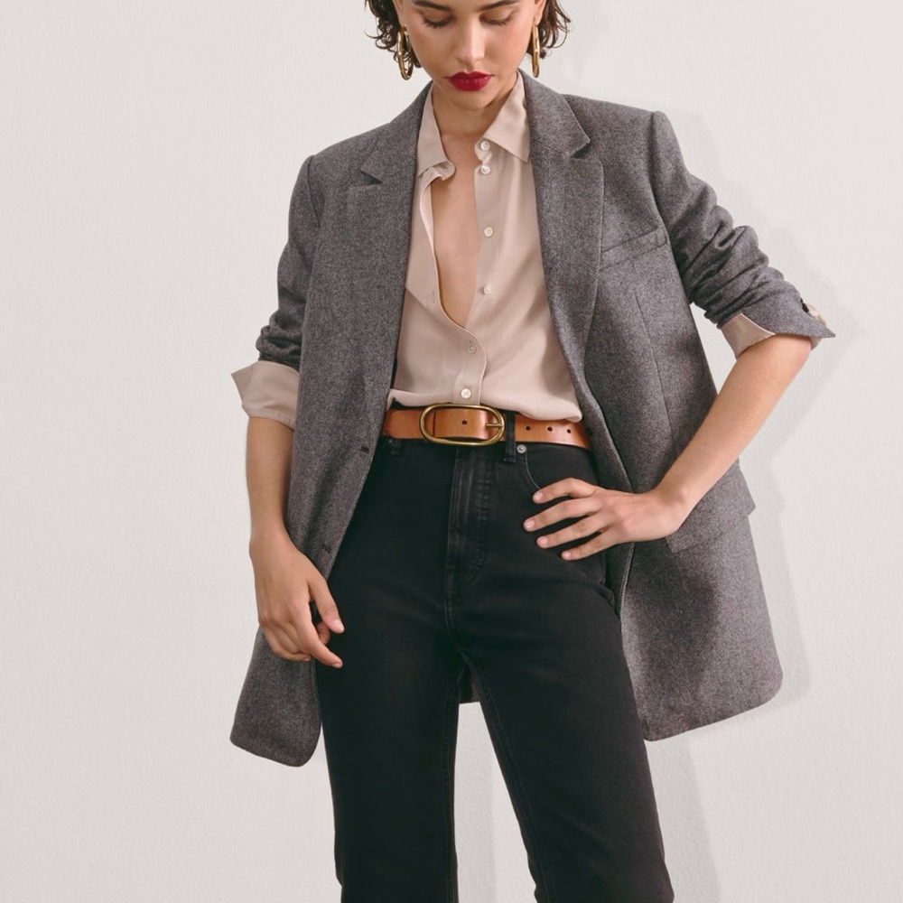 Everlane way- high slim jean black